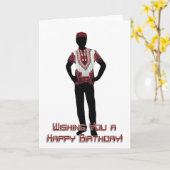 彼のためのバースデー・カード カード (黄色い花)