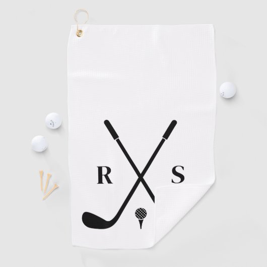 彼のためのパーソナライズされたゴルフ愛好家のギフト カスタム ゴルフタオル