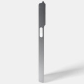 彼のためのパーソナライズされたモダングレー携帯ケース Case-Mate iPhoneケース (裏面 / 右)