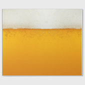 彼のためのビールおもしろいな人のユーモア ラッピングペーパー (フラット)