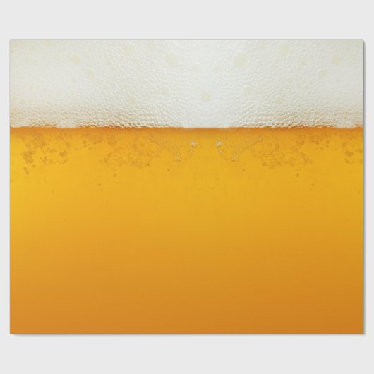 彼のためのビールおもしろいな人のユーモア ラッピングペーパー (フラット)