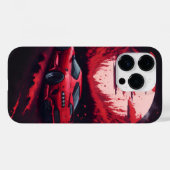 彼のためのレッドサルパのスポーツカーギフト Case-Mate iPhoneケース (裏面 (横))