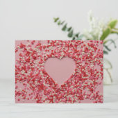 彼のためのロマンチックな愛のはがき シーズンカード (スタンド正面)