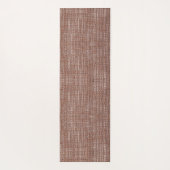 彼のための個人的な茶色の黒の居心地の良い象 ヨガマット (裏面)