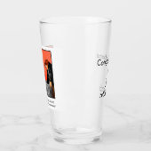 彼のための引退ユーモアのビアグラスの贈り物 タンブラーグラス (左)