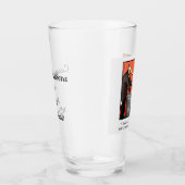 彼のための引退ユーモアのビアグラスの贈り物 タンブラーグラス (右)