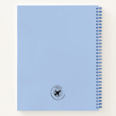 彼のための旅行ジャーナルカスタム文字 ノートブック (裏面)