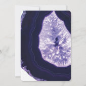 彼のための最初の聖餐式フェイク金ゴールド 招待状 (裏面)