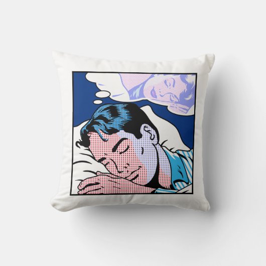 彼のための甘美な夢 クッション (正面)