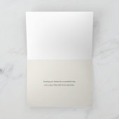 彼のための美しい農場誕生日カード カード (内部)