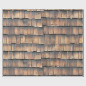 彼のための老化させた木の鉄片抽象的な写真撮影 ラッピングペーパー (フラット)