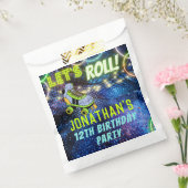 彼のための転がネオングローパーティー男の子メンブルー フェイバーバッグ (封をした状態)