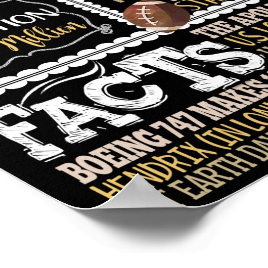 彼のための50歳の誕生日ギフト50日のギフト男性へ ポスター (角)