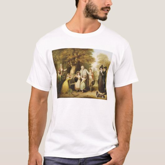彼のに元通りになる優しい相続人か借用者 Tシャツ (正面)