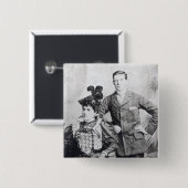 彼ののウィンストン・チャーチル母2 缶バッジ (正面&裏面)