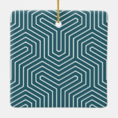 彼のの驚異愛宗教クリスマス セラミックオーナメント (裏面)