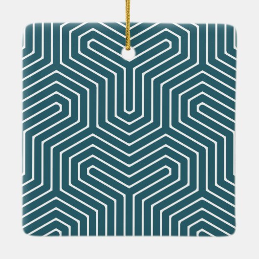 彼のの驚異愛宗教クリスマス セラミックオーナメント (裏面)