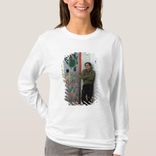 彼のの1の側のフランク・ステラは働きます Tシャツ
