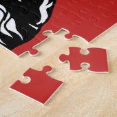 彼ののNorseの神Odinはあさり歩きます ジグソーパズル (側面)