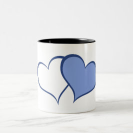 彼のよい半分彼+彼(2)の1 ツートーンマグカップ