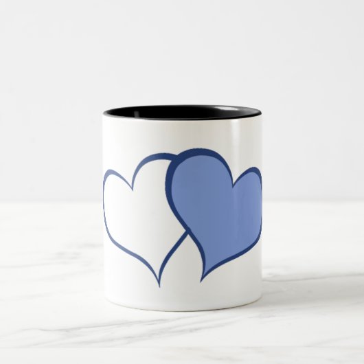 彼のよい半分彼+彼(2)の1 ツートーンマグカップ (中央)