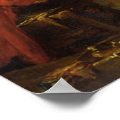 彼のアトリエの画家 ポスター (角)