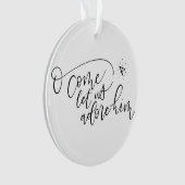 彼のア来クリルオーナメントを崇拝しよう オーナメント (正面)