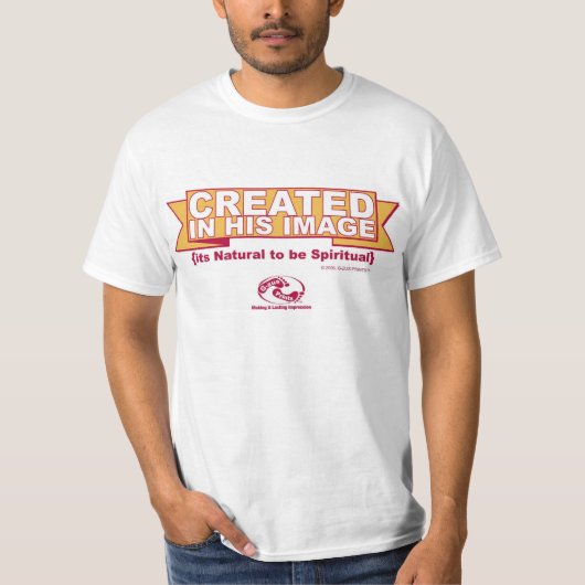 彼のイメージで作成される Tシャツ (正面)