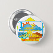 彼のイメージのEngで作成 缶バッジ (正面&裏面)