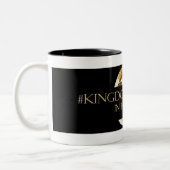 彼のイメージTMの#KINGDOMPRENEUR- ツートーンマグカップ (左)