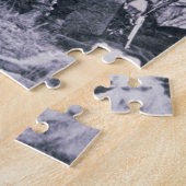 彼のインディアンを持つジョージA. Custer (1839-76年)概要 ジグソーパズル (側面)