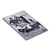 彼のインディアンを持つジョージA. Custer (1839-76年)概要 ノートブック (右側)