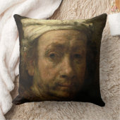 彼のイーゼルの芸術家のポートレート、の詳細 クッション (ブランケット)