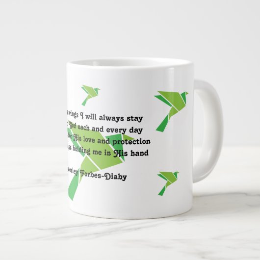 彼のウィングス・ジャンボマグ ジャンボコーヒーマグカップ (正面右)