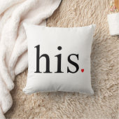 彼のカップルの枕 クッション (ブランケット)