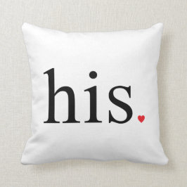 彼のカップルの枕 クッション