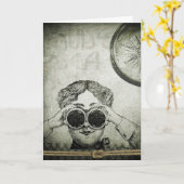 彼のカードにロマンチックなので、私はあなたを見つけたことを嬉しく思う カード (黄色い花)