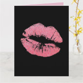 彼のカードのためのバレンタインデーキス カード (黄色い花)