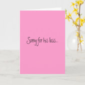 彼のカードを渡#001 カード (黄色い花)