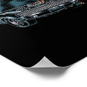 彼のガールフレンドの古い車を彼女を修正しようとしているビッグフット ポスター (角)