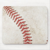 彼のクール素朴な野球イラストレーション マウスパッド (正面)