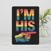 彼のゲイカップルのLGBTQプライドマッチングです 招待状 (スタンド正面)