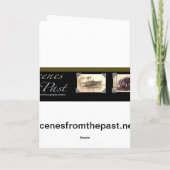 彼のゴルフの夢は彼女のゴルフ悪夢ヴィンテージ カード (裏面)