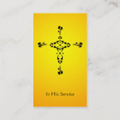 彼のサービス 名刺 (裏面)