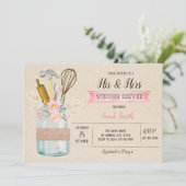 彼のシャワーカード 招待状 (スタンド正面)