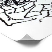 彼のスタジオで仕事をしているエドワード・バーン=ジョーンズ ポスター (角)