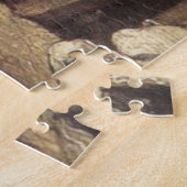 彼のスタジオの画家(Fransois Boucher著) ジグソーパズル (側面)