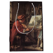 彼のスタジオの画家（Fransois Boucher著） ミディアムペーパーバッグ (正面)