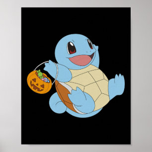 彼のトリックまたは治療でポケモンハロウィーンリス ポスター