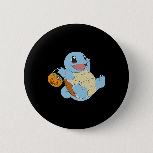 彼のトリックまたは治療でポケモンハロウィーンリス 缶バッジ (正面)